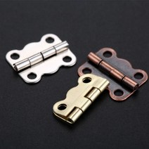 아이베란다 나비경첩 미니 엔틱 소품 경첩 힌지 피스포함 HA, 나비경첩 12x16mm 골드, 1개