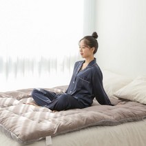 돌침대 흙침대 토퍼 매트리스 돌침대용 흙침대용 매트 바닥 양면 박나래 차박 접이식 침대 위 겨울 메트 메트릭스
