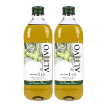 이팬트리 혼합식용유 알티보 포마스 올리브오일 1L x 2병, 1세트