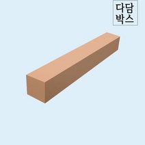 다담박스 긴택배포장박스 지관 골프채 낚시대 우산 현수막 길어지는골판지박스 100X100X1000, 97호 110X110X1100-10매, 10개