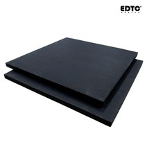 EDTC 민무늬 캣휠매트 층간소음방지매트 탄성고무매트 평로라매트 방음매트, 고급 매트(1.5cm) - 민무늬