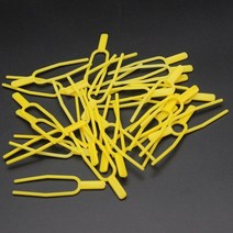 수박거치대 멜론 고정 지지대 100pc 플라스틱 식물 등반 정원 지원 클립 정원 딸기, 100개
