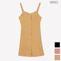 스파오 스파오 린넨 미니 뷔스티에 원피스_SPOW924G04