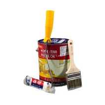 삼화페인트 친환경 홈스타파스텔 반광 4L 붓로라 포함, 1개