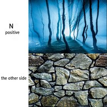 벽걸이 수족관 배경 물고기 탱크 그림 HD 3D 스테레오 벽지 조경 장식 용품, [06] 40x80, [12] Section N