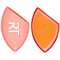 Real Techniques 미라클 컴플렉션 스펀지 트래블 스펀지 케이스 2 피스 세트, 1개
