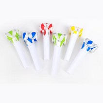 응원 축구경기 코끼리나팔 6p 파티소품 장식 운동회 블로우아웃 생일파티 파티나팔