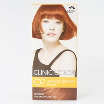 [B1P] 꽃을든남자 크리닉 컬러 염색약 O7 오렌지브라운 _ ( B1P / 83889EA ), 1, 본상품선택, 본상품선택