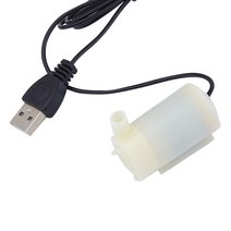 가압펌프 USB 잠튜닝 미니 브러시리스 워터 펌프 물고기 탱크 분수 DC 5V 2-3L분 수륙 양용 가정용 도구 키, 02 Black