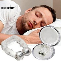 코골이방지실리콘 코골이방지기구 무호흡가드 snoring stopper ring nose, 1개
