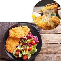 [오크라팜] 청정 제주 돼지 치즈 통까스 10팩, 175ml