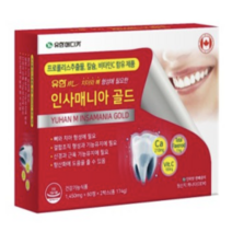 약국정품 고급 잇몸영양제 인사매니아골드 120정, 1개