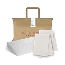 브레인 슬립 베개 넥 피트 커버 2장 액티브 에어 화이트, 【오가닉 슬립】클라우드 화이트