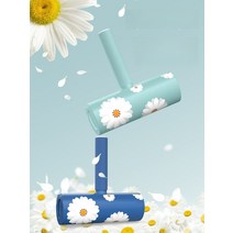 빨아 쓰는 데이지 돌돌이 테이프, [데이지블루] 2개