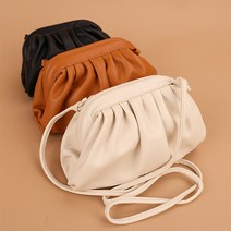 파리앤유 주름 만두 클러치백(소)