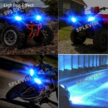 폴라리스 드래곤 700 2007 800 2009-2010 IQ 600 2008 RMK 용 아이스 블루 led 헤드 라이트 2x70W