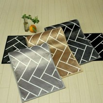 sioncompany_(리앤데코)헤링본 주방매트 45x110cm 주방발매트 화장실발매트 매트 화장실매트 주방매트--SC, ♥차콜