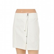 잭앤질 잭앤질 여성 앞지퍼 오픈 미니 스커트(32172PK520_WH)