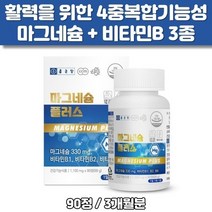 마그네슘 1100mg 90정 비타민B1 B2 B6, 1개