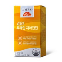 고려은단 퓨어 루테인 지아잔틴 식물성캡슐 30캡슐, 10개