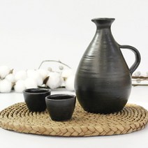 $B++Bowaa%주병세트 술병 옹기 잔 도자기항아리 인테리어독 가정용 용 막걸리 동동주@8688@!^^, 오늘의픽만족^^주병세트소