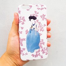[카드 슬라이드 케이스] 신윤복 미인도 패턴 케이스 명화 케이스, 노트5, 선택옵션