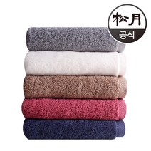 송월타월 40수 팔로우 200g 5장, 골고루(랜덤), 5매