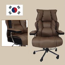 데컴 국산 3D 트리플 쿠션 체어 게이밍 PC방 사무용 학생 수험생 중역 사장, 베이지