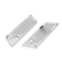 할리오토바이 호환 CNC 오토바이 새들백 래치 커버 할리 호환 투어링 일렉트라 스트리트 글라이드 로드 킹, 02 Chrome