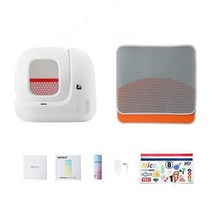 자동 고양이 화장실 배변통 PETKIT-고양이 배변 상자 자동 청소 화장실 고양이 아렌로 가토 세라도 폐쇄, 02 With APP_01 110-220V