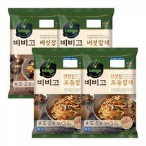 비비고 버섯잡채 590g x2 + 잔칫집모둠잡채 644g x2, 2개