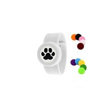 미국발송 Award Designs 아동용 아로마테라피 슬랩 팔찌 - 에센셜 오일 디퓨저 팔찌는 불안을 완화하고 집중력을 향상시키는 진정 향기를 방출합니다 - 재사용 가능한 펠트 패, White