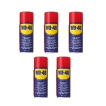벡스 윤활방청제 WD-40 스프레이형 녹방지 녹제거 제습 방습 세척 구리스 220ml, 5개