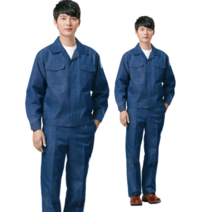 경신코리아 KSK 14 춘추 작업복 블루진 상하세트 별매가능, 상의 M(90)