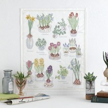 임산부취미 프랑스자수소품 KT-KF1303 수경재배 [운화공방] 호비라호비레