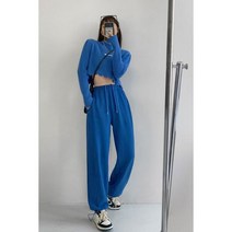 간지나는댄스걸 방송댄스복 힙한팬츠조거 여성용 땀 스포츠 바지 배기 트렌디 캐주얼 조깅 패션 가을 루즈