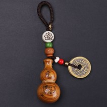 풍수선물 복록수희재십이지생오제전박모모금고개디 열쇠고리, 1개, 복록수희재금[호랑이]