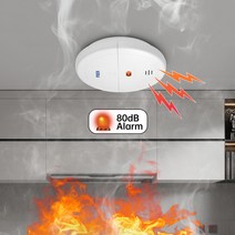 고성능 KERUI GS04 433MHz 무선 연기 감지기 화재 센서 W181 W204 GSM WiFi 보안 홈 경보 시스템 자동 다이얼 와이파이