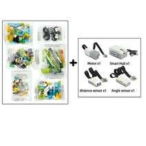 2021 새로운 기술 부품 WEDO 3.0 로보틱스 건설 세트 빌딩 블록 WEDO 2.0 교육용 DIY 벽돌 완구와 호환 가능, CN00058-setD