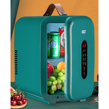 미니 차량용 냉장고 캠핑 차박 전용 온장고 겸용 12v/220v, 그린 (12L)