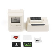 무선키보드 게임 기계식 키보드 추천 New 80s MAC Macintosh Style Keycap Classic Retro Personalized For, 한개옵션2, 02 Grey, 한개옵션1