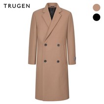 트루젠 (트루젠) 캐시미어혼방 더블버튼 롱 모직코트 (TG9W0-MCL510)