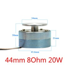 AIYIMA 오디오 휴대용 스피커 25W/20W 4옴/8옴 44/50MM 풀레인지 진동 스피커 알타보즈 포르타틸 공명 베이스 스피커, 협력사, 44mm 8옴 20W