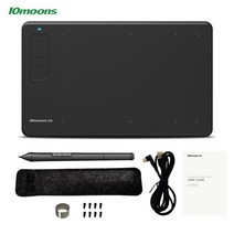 타블렛 10moons G20 그래픽 드로잉 태블릿 초경량 디지털 아트 크리에이티브 스케치 8.4x5.7 인치 드로잉, 02 G12
