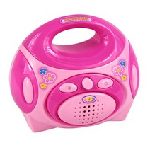 가전 주방 장난감 커피 머신 토스터 믹서기 진공 청소기 어린이 요리 완구 가상 놀이, RADIO PINK