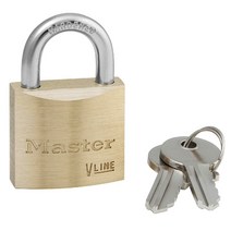 마스터락 황동 자물쇠 4140, 1개