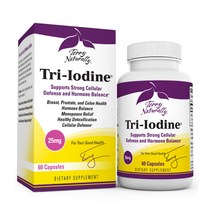 요오드화칼륨정 나트륨 알약 정제 테리 내추럴리 25mg 60캡슐