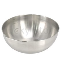 눈금 계량 스텐 볼 샐러드볼 믹싱볼 베이킹 야채 과일 세척 계량볼세트 - 21cm 25cm 29cm 국내산 스텐레스 소 중 대 내부용량표기 눈금믹싱볼 조리도구 스텐볼 그릇, 계량믹싱볼 1개