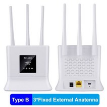 TIANJIE 네트워킹 고속 3G 4G CPE 와이파이 라우터 LTE FDD TDD 외부 안테나 핫스팟 RJ45 WAN LAN Sim 카드 슬롯 모뎀 동글, CHINA_Asia Version | Type B