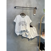 씨샵인더룸 / 플라쉬 반팔 티셔츠 반바지 세트 3color